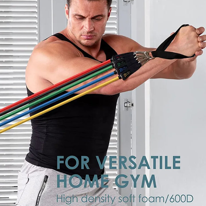 Fitness Exercises Resistance Bands Set