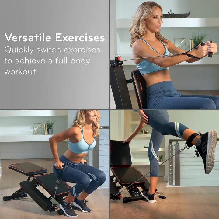 Compact Design, Home Gym, Versitiale Exercises, Workout Equipment, Fitness Equipment