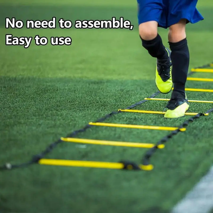 Agility Training Equipment  Maximize Self-Improvement with 12-Rung Ladder