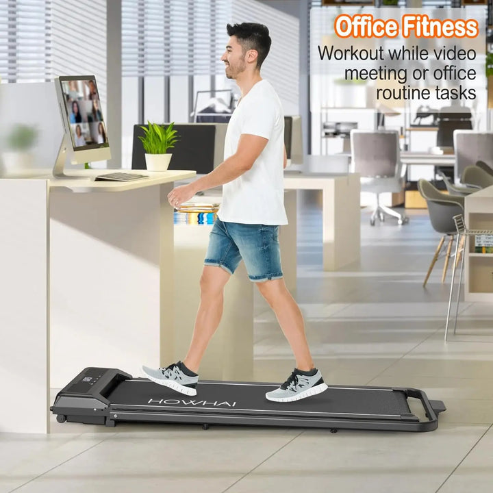 Walking Pad Treadmill, Under Desk Treadmill Foldable 2 in 1