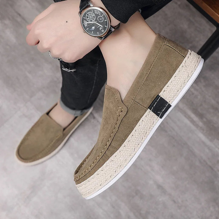 Loafers Shoes Summer Shoes Man New Fashion Canvas