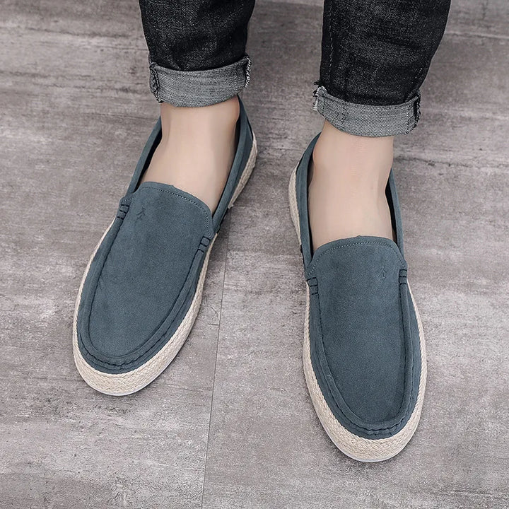 Loafers Shoes Summer Shoes Man New Fashion Canvas