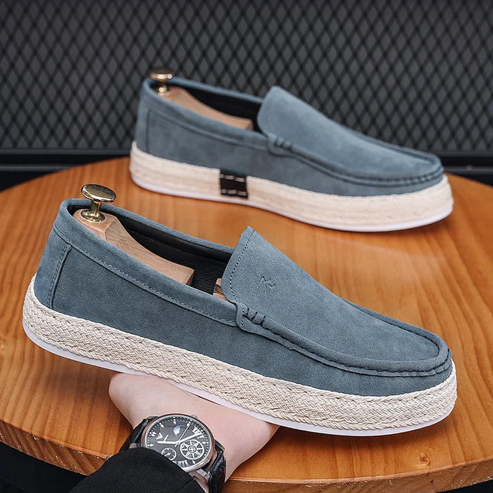 Loafers Shoes Summer Shoes Man New Fashion Canvas